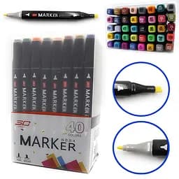 Набор скетчмаркеров, 40 шт., 7368-40BL