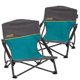 Набор раскладных кресел Uquip Sandy 2 шт. серо-голубые (DAS303242)