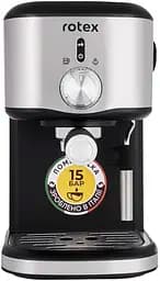 Рожковая кофеварка эспрессо Rotex RCM650-S Good Espresso