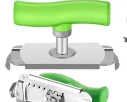 Открывалка многофункциональная для бутылок и банок Edenberg EB-18954-Green зеленая