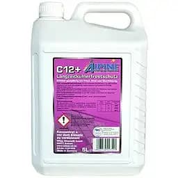 Антифриз Alpine C12+ Langzeitkuhlerfrostschutz VW TL 774-F концентрат 5 л фіолетовий