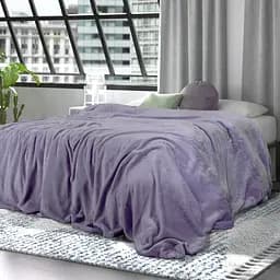 Плед Ярослав флис F332, 200х220 см лавандовый (48985)