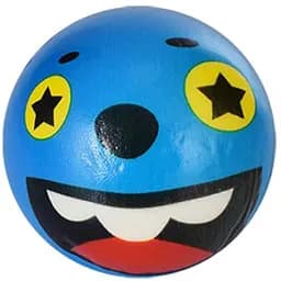 М'яч дитячий фомовий Bambi Монстрік 7.6 см синій (MS 3438-2(Blue))