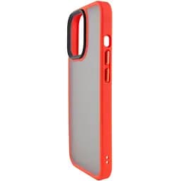 TPU+PC чохол Metal Buttons для Apple iPhone 14 Pro Max 6.7" Червоний - мініатюра 2
