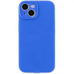 Чохол Silicone Case із захистом камери Full Apple iPhone 15 Shiny Blue