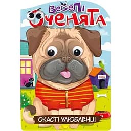 Книжка раскраска Апельсин Веселые глазки Глазастые Любимцы РМ-55-04