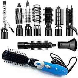 Фен-стайлер Gemei Gm-4833 10 в 1 набір з насадками для укладання волосся