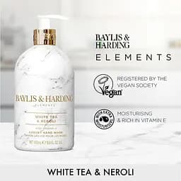 Рідке мило для рук Baylis & Harding Elements White Tea & Neroli 500 мл - мініатюра 2