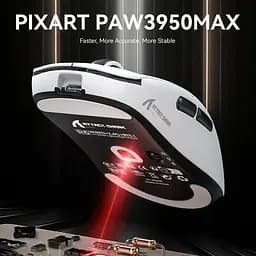 Миша Attack Shark R6 Wireless (AS-6972792470412-W) White (G-000003624) - мініатюра 7