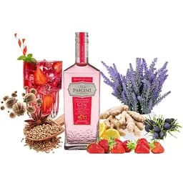 Джин Calvet Bleu D'Argent Strawberry Gin 40% 0.7 л - мініатюра 3