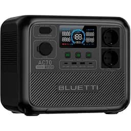 Зарядна станція Bluetti AC70 (768Wh | 1000W) - мініатюра 2