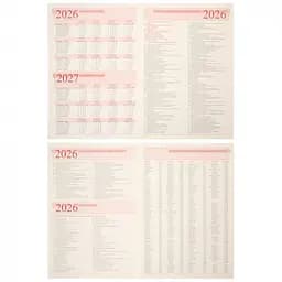 Щоденник-діловий записник А5 Leo Planner Velvet 2026 м'який чорний 368 сторінок (252638) - мініатюра 8