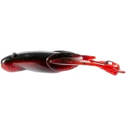 Силікон Keitech Noisy Flapper 3.5’’ #467 Black Red Belly (5 шт/уп) - мініатюра 2