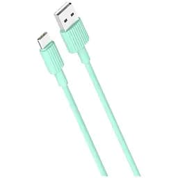 Кабель XO Type-C NB156 2.4A/1m Green