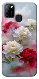 Чехол itsPrint Red and white smoke для Infinix Hot 10 Lite
