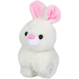 Дитяча м'яка іграшка-браслет Limo Toy "Заєць" YG0266-1 розмір 15 см