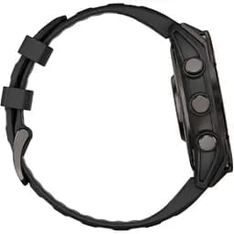 Смарт-годинник Garmin Fenix 8 AMOLED Sapphire 47mm Carbon Gray DLC Titanium with Black/Pebble Gray Silicone Band (010-02904-20) [115046] - мініатюра 5