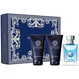 Набір Versace Pour Homme 50 мл туалетна вода 50 мл гель для душу 50 мл бальзам після гоління