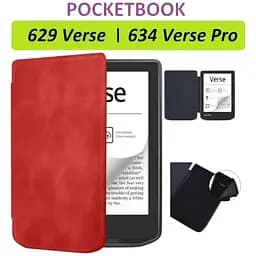 Чохол-книжка BeCover Smart Case для PocketBook 629 Verse / 634 Verse Pro 6" Red (710979) - мініатюра 3