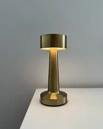 Настільна лампа з акумулятором Goldlux 328007 Simply LED 2700K+4000K+6500K IP20 золота - мініатюра 3