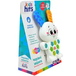 Музична розвиваюча іграшка Kids Hits Чарівні звірятка Кмітливе Зайченя (KH09/003) - мініатюра 4
