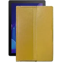 Чохол StatusCASE з екошкіри для планшету Alcatel 1T 10 Smart (8092) Золотий