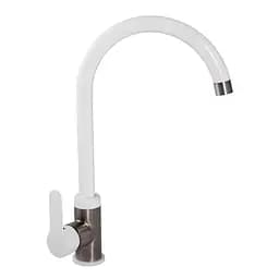 Смеситель для кухни Zerix LR74105W white LL1205 Белый матовый