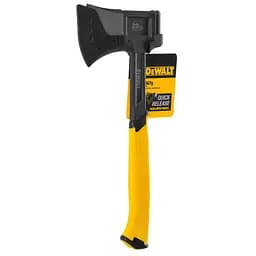 Топор туристический DeWALT цельнометаллический L 360 мм вес топора в чехле 990 г (DWHT51387-0)