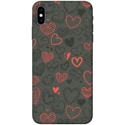 Чохол Demsky Милі серця для Apple iPhone X (5.8)