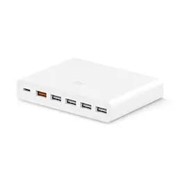 Швидкий адаптер зарядне Xiaomi Super Fast Charger With 6 Ports 60W