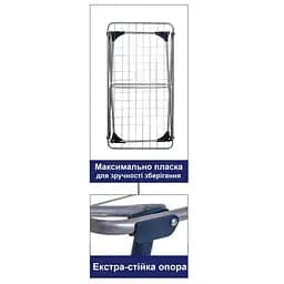 Сушарка для білизни підлогова Casa Si Merkur Pure 18m Silver (CS92235S04C), Сріблястий - мініатюра 4