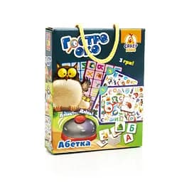 Игра cо звоноком Vladi Toys Зоркий глаз Азбука, укр. язык (VT8010-14)