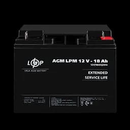 Акумулятор AGM LPM 12V - 18 Ah - мініатюра 2