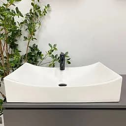 Умивальник VBI Viareggio L white накладний VBI-016203, Білий