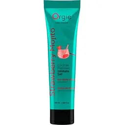 Лубрикант Orgie коктейль Клубничный мохито на водной основе съедобный 100 мл