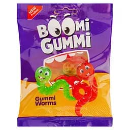 Цукерки желейні Boomi Gummi Worms 70 г