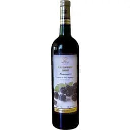 Вино Tree of Life Ожинове, червоне, напівсолодке, 0,75 л