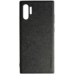 Чохол Aioria Cross Pattern Case для Samsung Galaxy Note 10+ Black