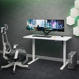 Стіл Mealux PowerDesk Energy White з електрорегулюванням висоти (EVO-201 Energy W|/W) - мініатюра 4