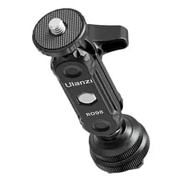 Шарнірне кріплення Ulanzi R098 Double Ball Heads with Code Shoe Mount UV-2954 R098 Black - мініатюра 3