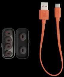 Гарнитура JBL TUNE FLEX 2 Ghost Black (JBLTFLEX2GBLK) - мініатюра 8