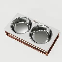 Hollky Base XS — миски на підставці для маленьких собак та котів (2 × 0,25 л) - мініатюра 7