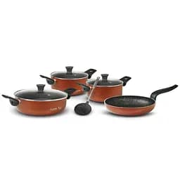 Набор кухонной посуды алюминиевый 8 шт. Flonal Pepita Granit 8 предметов (PGFSET08PZ)