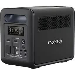 Зарядна станція Choetech BS068 1200Вт (1024Вт/г) AC,LiFePo4,MPPT, UPS, USB-C PD100 Вт (BS068-EU-GY)