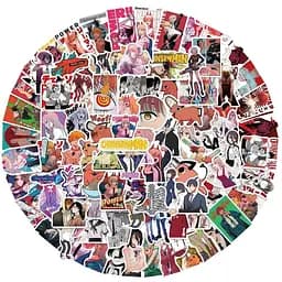 Стикерпак GeekLand Chainsaw Man 100 штук