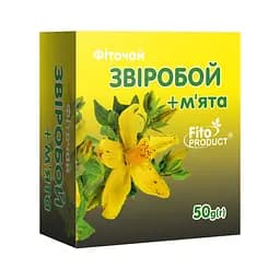 Фіточай "Звіробій і м'ята", 50 г