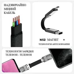 Кабель Rolling Square inCharge 6 сірий (SIX01R) - мініатюра 7