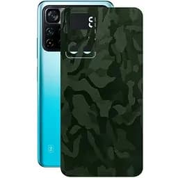 Захисна плівка StatusSKIN для Xiaomi Poco M4 Pro 5G 2021 Корпус Вініл Камуфляж зелений