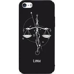 Чохол-накладка Toto Full PC Print Case Apple iPhone SE/5s/5 #163_Libra Black