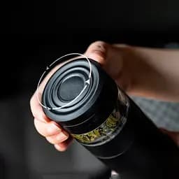 Заварювальний термос Pinztea Tea Mug 360ml PZ7X23X001 Black - мініатюра 4